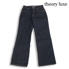 theory luxe セオリー リュクス 【MIXIE PANT/MILLBROOK DENIM】 ストレッチ フレア デニム パンツ Sz.36 レディースのサムネイル