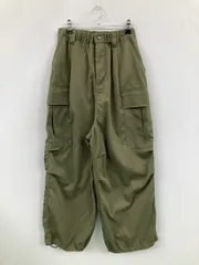 CPCM シーピーシーエム カーゴパンツ F カーキ クロップド・半端丈 フルレングス 無地 ワイド・ルーズ テーパード ストレート レギュラー ウエストゴム・紐のサムネイル