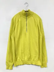 DESCENTE デサント ニット/セーター M イエロー 無地 ワンポイント ミドル丈 長袖 タートルネック/ハイネックのサムネイル