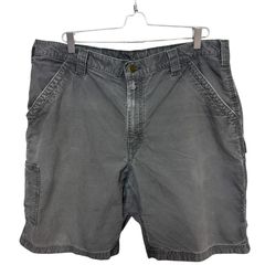 Carhartt ダックペインターショーツ ワーク W35 グレー 古着 - メルカリ