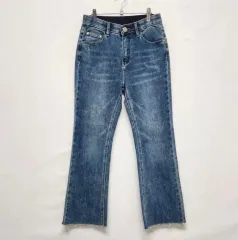 BENETTON 20'FW セミブーツカット バンディング デニムパンツ 42(55)サイズのサムネイル
