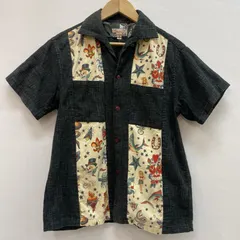ドライボーンズ タトゥーモチーフ イタリアンカラー シャツ 開襟 メンズ 36 ISItems【USED】【古着】【中古】50159348のサムネイル