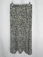 ◇ ⊂ AZUL BY MOUSSY アズールバイマウジー レオパード ロング タイト スカート サイズM グレー系 レディース E  【1409240069652】のサムネイル
