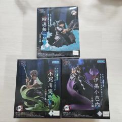 鬼滅の刃 XrossLinkクロスリンク フィギュア 3体 無一郎 実弥 小芭内