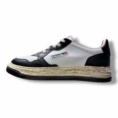 未使用 MIHARA YASUHIRO × AUTRY SUPVINT LOW MAN サプビント ロウ マン ローカットスニーカー ミハラヤスヒロ × オートリー ホワイト 47 29.5cm （6612M）