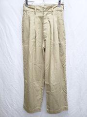 DANTON ダントン ワイドパンツ 綿 チノパン ベージュ 36 S〜M - メルカリ