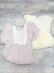 ◇ ⊂ 《 apres les cours まとめ売り2点セット　サイズ90/100　姉妹　キッズ ワンピース 女の子 》 P  【1409250026423】