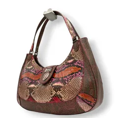 エトロ ETRO ハンドバッグ ワンショルダーバッグ ペイズリー柄 マルチカラー 型押しレザー 本革 ゴールド金具 クラシック エレガント 自立可 鞄 カバン レディース 上品 高級 お出かけ 行事 参観日 二次会 パーティー 希少 美品 s15