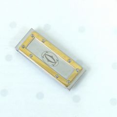 Cartier マネークリップ シルバー ゴールド - メルカリ