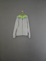 BENETTON ベネトン キッズ ウィンドブレーカー XXL グレー/ライムのサムネイル