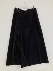 COMME CA ISM コムサイズム ロングスカート 11 ブラック