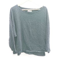 ◇ ⊇ BEAUTY&YOUTH ビューティ&ユース UNITED ARROWS コットン100% 長袖 ロンT サイズM ブラック レディース E 【1410100037421】