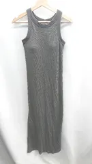 ◇ ⊂ Alma Design アルマデザイン コットン系 ノースリーブ マキシ ワンピース サイズM ブラック レディース E  【1410100038251】のサムネイル