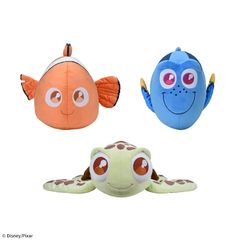 ニモ&ドリー&スクワートうるりぃみぃ　ぬいぐるみ ディズニー ファインディング・ニモ スクワート ぬいぐるみ うるりぃ