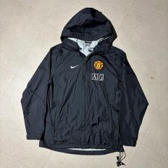 美品 NIKE 00s マンチェスターユナイテッド ナイロンジャケット M ロゴ