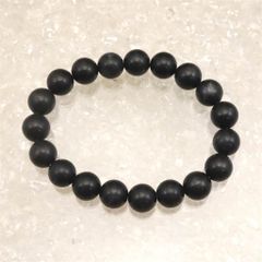 ブラックアゼツライト Black Azeztulite ブレスレット 証明書付き