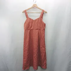 ◇ ⊂ merlot plus 袖なし ロング ワンピース サイズ2 テラコッタ レディース E  【1410100068876】のサムネイル