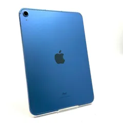【全額返金保証】【最速発送】Apple iPad iPad 10.9インチ 第10世代 64GB ブルー WiFi+Cellular docomo SIMフリー 白ロム 美品 動作確認済