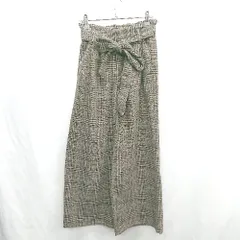 ◇ ⊇◎ SpRay スプレイ レーヨン混 チェック柄 カジュアルパンツ サイズM ブラウン レディース E  【1410290019405】のサムネイル