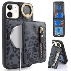 【新品】 iPhone 12 mini ケース 分離可 カードケース リング付きケース magsafe対応ケース マグセーフ アイホン12ミニ リング付き iPhone 12mini カバー スマホケース アイフォン12 ミニ アイホン 12 mini cas