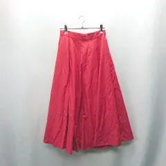 ◇ Θ apart by lowrys アパートバイ ローリーズ 膝下丈 フレア スカート サイズM レッド系 レディース E  【1410290038574】