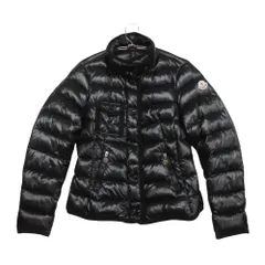 MONCLER モンクレール ARMOISE ダウンジャケット コート ブルゾン ナイロン アウター 420934593715 ブラック 2 レディース 【中古】