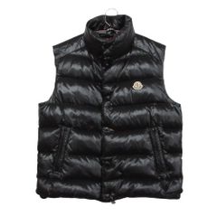 新品同様】 MONCLER TIBB ダウンベスト ブラック 0 - メルカリ