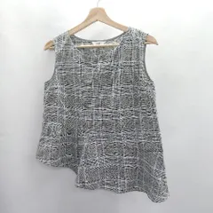 ◇ ⊂Φ BEAMS HEART タータンチェック 薄手 ノースリーブ カットソー サイズ 表記なし グレー系 レディース E  【1411280034897】のサムネイル