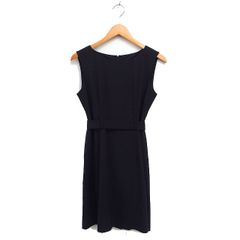美品】Rene シルク サイドポケット ノースリーブワンピース 36サイズ