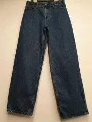 ユニセックス Kinloch Anderson(キンロックアンダーソン) UNIQLO U ワイド デニムパンツ(秋冬用)