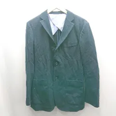 ◇ ⊇ NOLLEY'S ノーリーズ 裏地なし 長袖 テーラードジャケット サイズ48 ネイビー系 メンズ E  【1412260001281】のサムネイル