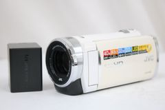 [반품 보증] JVC Everio GZ-E265-W 화이트 54x 배터리 포함 캠코더 e12066