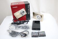 美品・元箱付き】CASIO EXILIM EX-Z2300ゴールド 革ケース付 - メルカリ