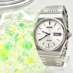 稼働品】SEIKO Chronos 8123-7090 新品電池 - メルカリ