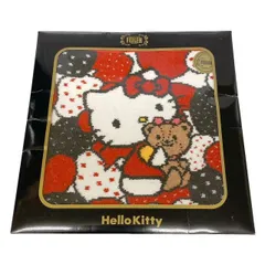 未使用 箱入り　フェイラー　ミニタオル　シュニール織 ハンカチタオル キティ ハローキティ HelloKitty レッド 赤 ＦＥＩＬＥＲ　タオル のサムネイル