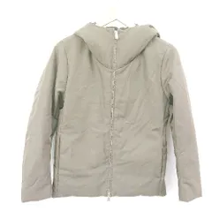 ◇ STUDIOUS ステュディオス フーデッドダウン MADEINJAPAN 長袖 ブルゾン サイズ1 カーキ系 レディース E  【1310300022831】のサムネイル