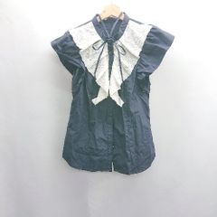 ☆未使用☆Pink Mousseux☆ノースリーブ ブラウス 38 レース切替 