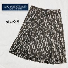 BURBERRY LONDON チェック柄 フレアスカート 38 - メルカリ