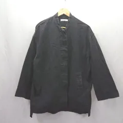 ◇ ⊇ MOUSSY マウジー 綿100% 長袖 ジャケット サイズF ブラック レディース E  【1504240013084】