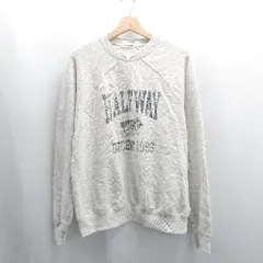 ◇ ⊇ anoco no oheya アノコノオへヤ 綿100% 長袖 トレーナー サイズF オフホワイト レディース E  【1504240032740】のサムネイル
