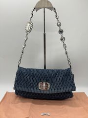 美品】MIU MIU マテラッセ チェーンショルダーバッグ 5BD138 - メルカリ