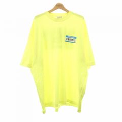 ヴェトモン21AWゴシックロゴ ロングスリーブ長袖TシャツSS20SH345 
