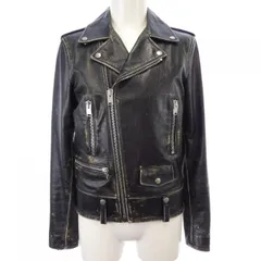 サンローラン SAINT LAURENT 397290 Y5QD1 レザーライダースジャケットのサムネイル