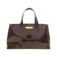 中古良品】ヴィトン ヴェルニ ウィルシャーPM トート M93684 A812