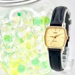 15稼動品 SEIKO エクセリーヌ オクタゴン シルバー 新品電池 腕時計