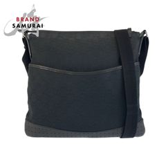 美品 PRADA プラダ サフィアーノ ブラック 黒 シルバー金具 レザー