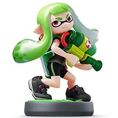 【中古】(非常に良い)amiibo ガール【ライムグリーン】 (スプラトゥーンシリーズ)