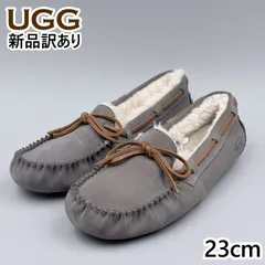 UGG ダコタ JP23.0cm モカシンスリッポン ムートンシューズ 1107949 アグ 新品(ug356)