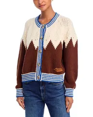 マザー レディース アウター カーディガン MOTHER The Raglan Cardigan Head For The Hillsのサムネイル