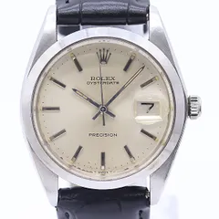 ロレックス オイスターデイト プレシジョン 6694 2006620 手巻き シルバー文字盤 メンズ腕時計 0097130 5JWT MSTのサムネイル